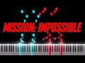 Mission Impossible Theme Piano Tutorial