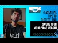Hackers Hate This WordPress Security Tips