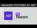 Neon Postgres with NET 8 0