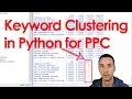 Basic Keyword Clustering Example in Python