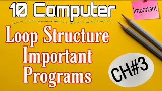 Programs of loop structure in GW BASIC FOR NEXT WHILE WEND examples 10 computer chapter 3