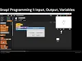 Intro to Snap Programming 1 Input Output Variables