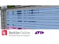 Berklee Online Avid Present Pro Tools Tutorial Groups 2