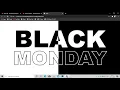 Creative CSS Black Monday Effects CSS3 Responsive Text and Mousemove Effects