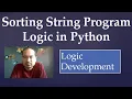 32 Sorting Strings in Python
