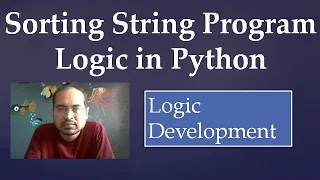 32 Sorting Strings in Python