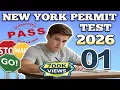 DMV Practice Test NY 2026 Practice Permit Test NY Part 01
