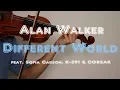 Download Lagu Alan Walker - Different world feat. Sofia Carson, K-391 \u0026 CORSAK - Violin Cover