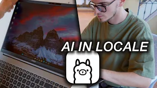 CI GIRA UN INTERO MODELLO AI IN LOCALE - MSI Modern 16S AI+
