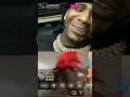 Moneybagg Yo On Instagram Live With Megan Thee Stallion