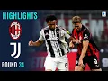 Milan and Juve Share the Spoils MILAN-JUVENTUS HIGHLIGHTS Serie A