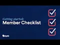 Getting started with ACNC Member Checklist