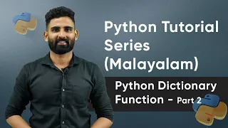 Part 27 Python Dictionary Function - Part 2 Python Malayalam Tutorial Series