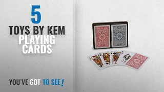 Top 10 Kem Playing Cards Toys 2018 KEM Arrow Red and Blue Poker Size-Standard Index Playing
