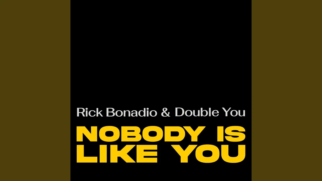 Nobody is Like You Nobody is Like You