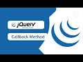 Callback function jQuery 24 - using a callback function