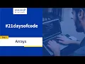 Day 2 - Arrays