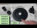 How to Replace Shower Faucet Trim Plate and Handle Moen