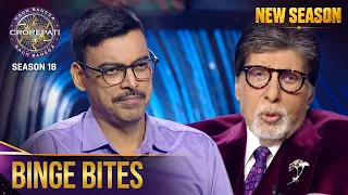 New Season | Kaun Banega Crorepati S18 | Manoj Kumar के Wise Moves ने पलट दिया Game! | Binge Bites