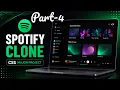 Spotify Clone using CSS Full Project Tutorial Web Development