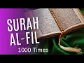 Download Lagu Surah Al-Fil (1000 times) | Surah Fil 1000X | Beautiful Recitation by sudais
