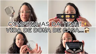 COMPRINHAS DA TEMU! ✨ COISAS BÁSICAS QUE FACILITAM A VIDA DA DONA DE CASA 🏠