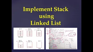 1 6 How to implement stack Using Linked list