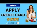 PayPal Credit Card Application Rates How to Apply APR Fees PayPal Cashback Mastercard