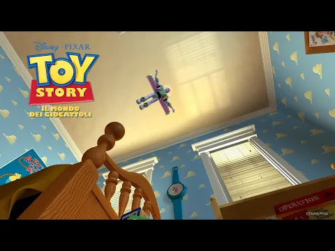 Toy Story Il Mondo dei Giocattoli | Clip 'Cadere con Stile'