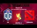 DreamLeague Season 24 Dota 2 Live OG vs Palianytsia Game 1 - Bo3 WEU CQ LB Finals