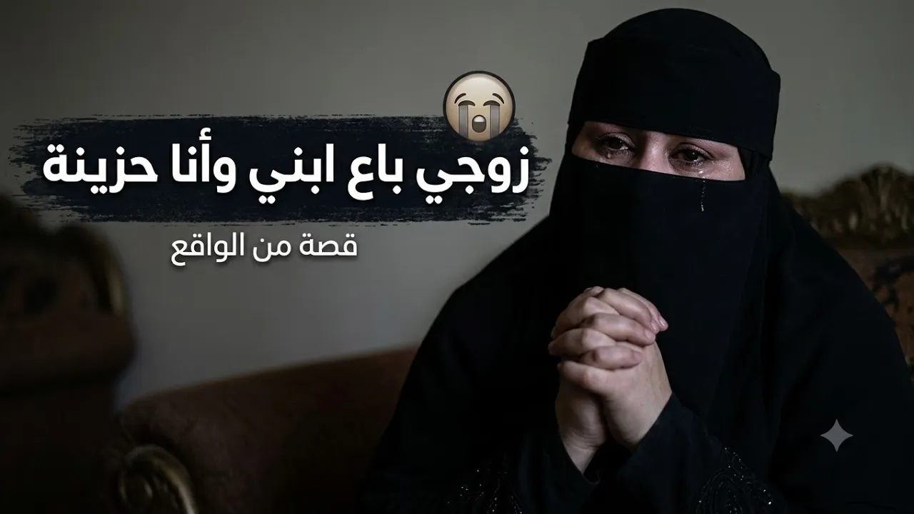 زوجي باع ابني فضلت ابكي وادور طول عمري والنهايه كانت صدمة عمري 💔💔💔