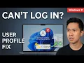 Fix Corrupted User Profile on Windows 11 Step-by-Step Guide