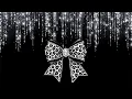 Black Leopard Glitter Bow Aesthetic Wallpaper Luxury Black Glitter Background No Music