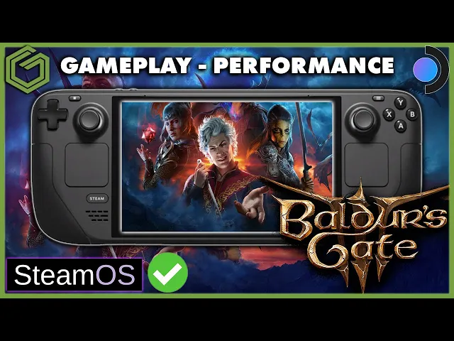 Steam Deck - Baldur's Gate III - First Impressions - Gameplay &amp; Performance - Recommended Settings