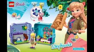 LEGO Instructions | Friends | 41435 | Stephanie's Jungle Play Cube | Play Cube Jungle Series