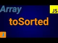 JavaScript Array toSorted
