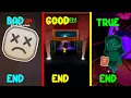 All 3 Endings in Schools Out Story | ROBLOX