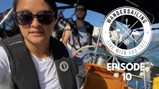 Almost got ran over by freighter | Wandersailing 10