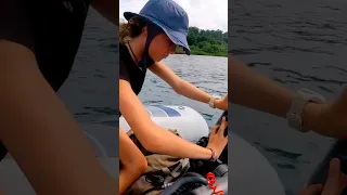 When the car is over heating… 🚤 #sailingfamily #boatlife