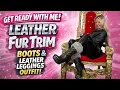 Lagu Get Ready With Me | Styling Fur Trim Boots \u0026 Leather Leggings 