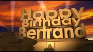 Happy Birthday Bertrand 