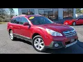 2013 Subaru Outback CARFAX Certified VA Owned For Sale At Holiday Motors