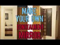 Making a tactical walls inspired concealment mirror