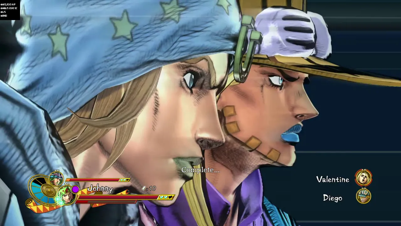 JJBA: Eyes Of Heaven Johnny & Gyro DHA: Complete Golden Spin Energy!