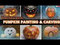 2026 Pumpkin Painting Ideas Creative Pumpkin Carving Ideas Scary Jack-O-Lantern Designs