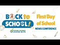 First Day of School News Conference Broward County Public Schools BCPS Aug 10 2026