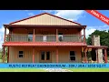 3 Bedroom 3 BA 1850sq ft 2 story Barndominium Rustic Retreat