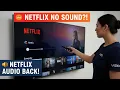 Fix Netflix Sound on Vizio TV No Problem Solved