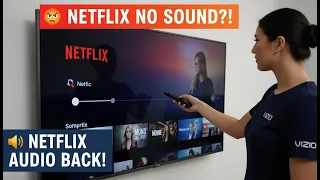 Fix Netflix Sound on Vizio TV No Problem Solved