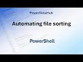 Automating file sorting with